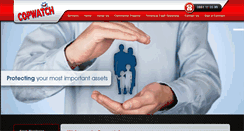Desktop Screenshot of copwatch.co.za