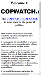 Mobile Screenshot of copwatch.com